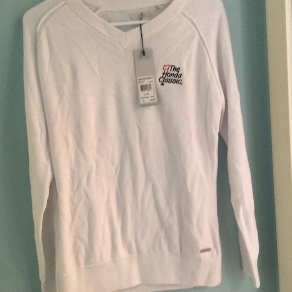 White Honda Classic Sweater - Picture 2 of 3